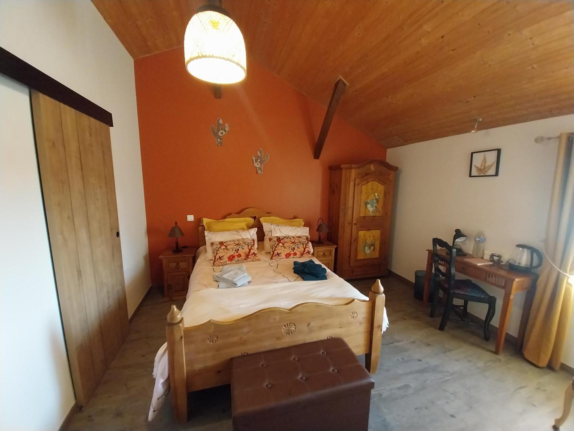 Au Granit Bleu Bed and Breakfast Faye-l'Abbesse Buitenkant foto